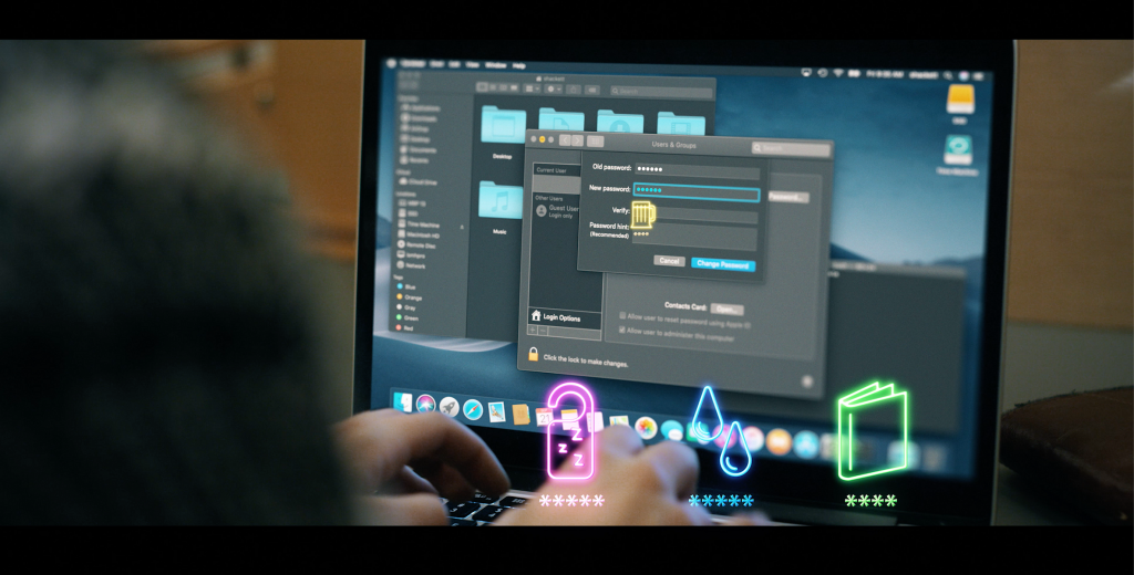 Passphrases are a way of combining words to form one long strong password.