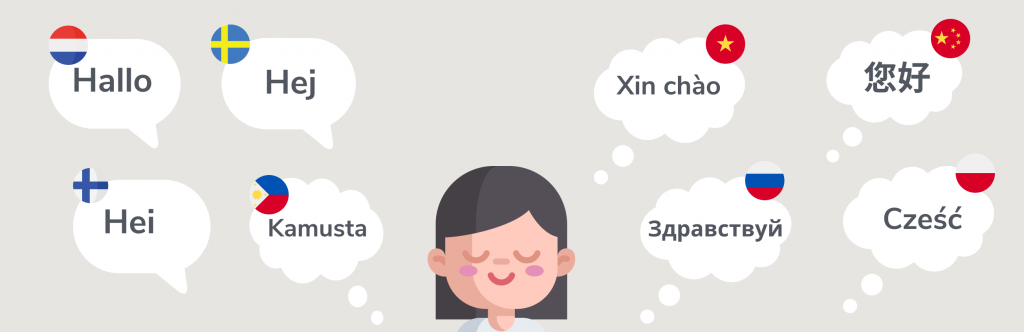 Additional languages that are available for cybersecurity awareness training through AwareGO.